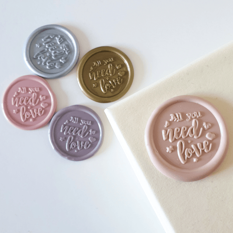 All You Need Is Love Wax Seals