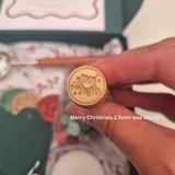 Mini Christmas Wax Sealing Kit