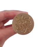 Willow Leaf Wax Stamp