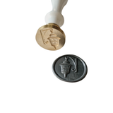 Street Lamp Wax Seal Stamp