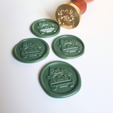 Driving Home for Christmas Wax Seals