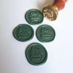 Driving Home for Christmas Wax Seals