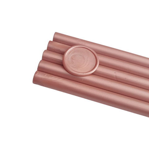 Rose pink sealing wax