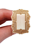 Vintage ornate frame wax seal stamp