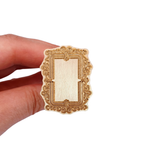 Vintage Ornate Frame Wax Seal Stamp