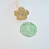 Easter Rabbit Flower Wax Stamp