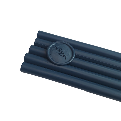 Navy blue sealing wax