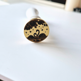 Pair of Swans Wax Stamp