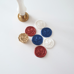 Rose Flower Wax Stamp