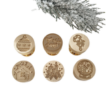Mini Christmas Wax Seal Stamps