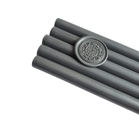 Grey sealing wax sticks 11mm