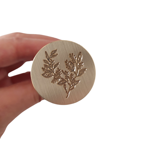 Leafy Wax Stamp