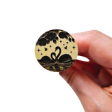 Pair of Swans Wax Stamp