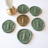 Mushroom Wax Seal Stickers