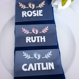 Baby Shower Name Place Settings