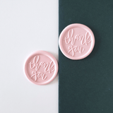 Cursive Thank You Wax Seals