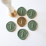Mushroom Wax Seal Stickers