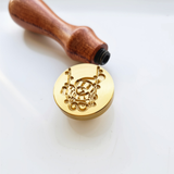 Swinging Snowman Wax Stamp