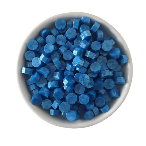 Azure Blue Wax Sealing Beads