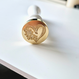 Floral Heart Wax Stamp