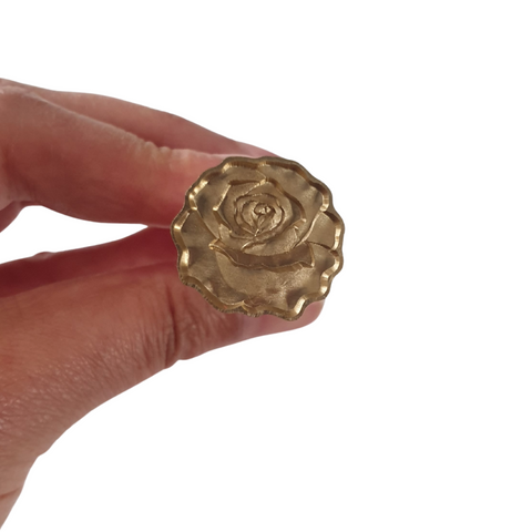 Rose Flower Wax Stamp