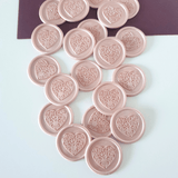 Lacey Heart Wax Seals