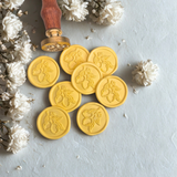 Lemon Branch Wax Seal Stickers