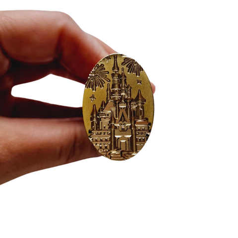 Fairytale Castle Oval Wax Stamp