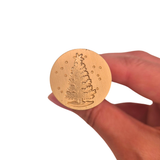 Christmas Tree Wax Stamp