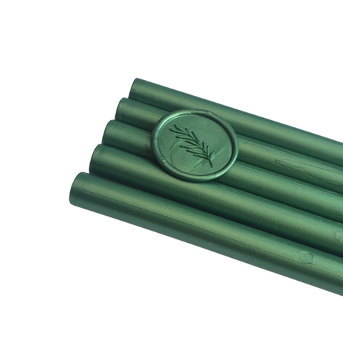 11mm Emerald Green sealing wax sticks
