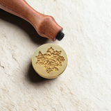 Poinsettia Wax Stamp