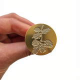 Pine Cone Wax Stamp