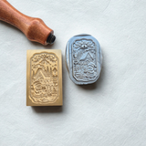 Festive Scene Wax Stamp