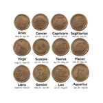 Zodiac Star Sign Wax Seals