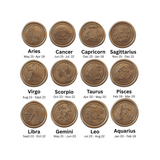 Zodiac Star Sign Wax Seals