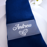 Acrylic Wedding Name Tags - Little Added Touches