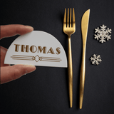 Art Deco Name Place Cards for Wedding & Events - Little Added Touches