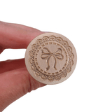 Bow and Lace Wax Stamp - Little Added Touches