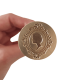 Cameo Lady Wax Stamp - Little Added Touches