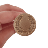 Christmas Wreath Wax Stamp - Little Added Touches