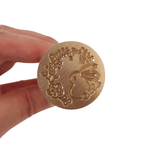 Easter Bunny Wax Stamp - Little Added Touches