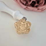 Easter Rabbit Flower Wax Stamp - Little Added Touches