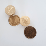 Elegant initial Wax Seals - Little Added Touches