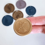 Elegant initial Wax Seals - Little Added Touches