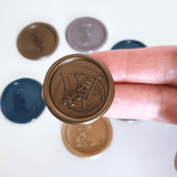 Elegant initial Wax Seals - Little Added Touches