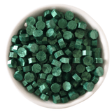 Emerald Green Wax Sealing Beads - Little Added Touches
