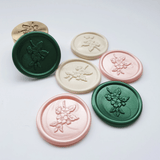 Flora Wax Seal Stickers - Little Added Touches