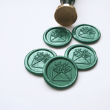 Floral Envelope Wax Seals - Little Added Touches