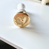 Floral Heart Wax Stamp - Little Added Touches
