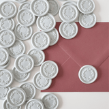 Floral Wreath Wax Seals - Little Added Touches